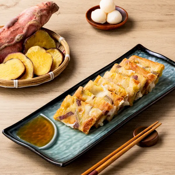 地瓜麻糬煎餅_歡慶國際麻吉日